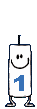 1 Smiley – Geburtstags Kerzen